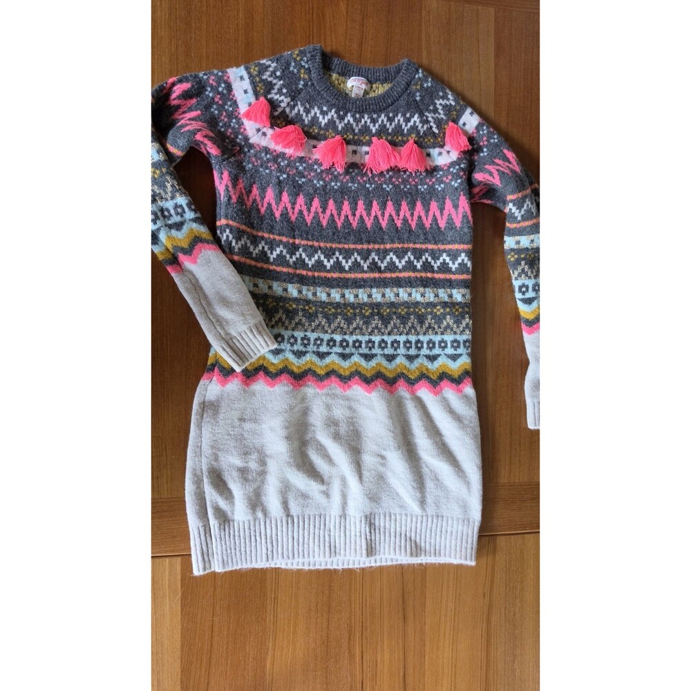 Cat & Jack Girl's Sweater Dress Size L (10/12)